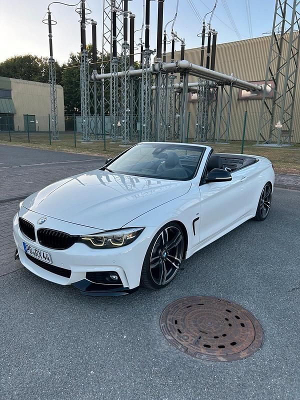 Weiß Gebraucht 2017 BMW 420 M Sport Cabrio | 23.850 € (Fairer Preis) - Bild 1/4