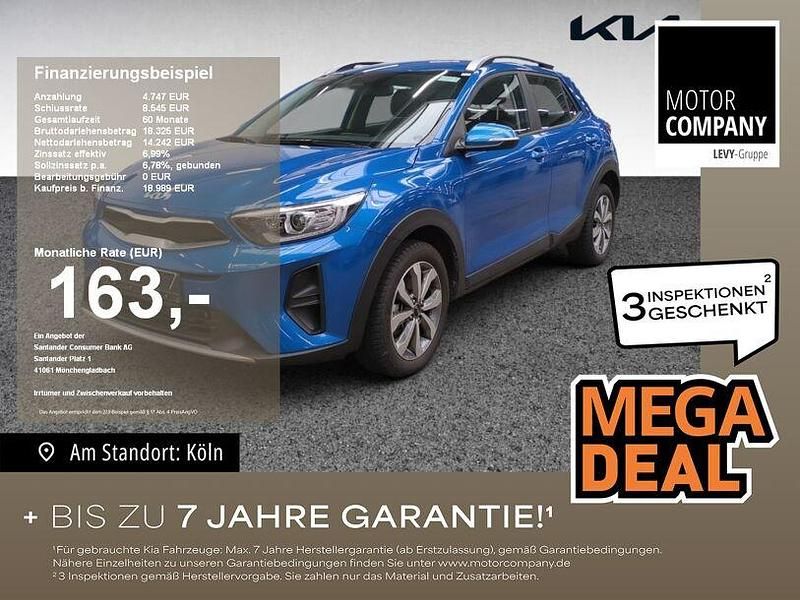 Blau Gebraucht 2025 Kia Stonic Vision SUV | 18.649 € (Fairer Preis) - Bild 1/4