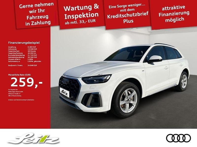 Ibisweiß Gebraucht 2022 Audi Q5 S-Line SUV | 34.848 € (Guter Preis) - Bild 1/2