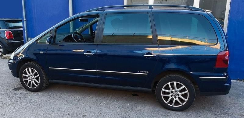 Gebraucht VW Sharan 150 PS (110 kW) 2008 Blau Van / Kleinbus