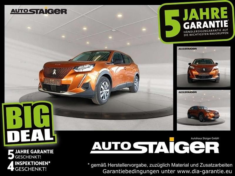 Lackierung orange fusion/typ aussen Gebraucht 2022 Peugeot e-2008 Active SUV | 16.987 € (Fairer Preis) - Bild 1/4