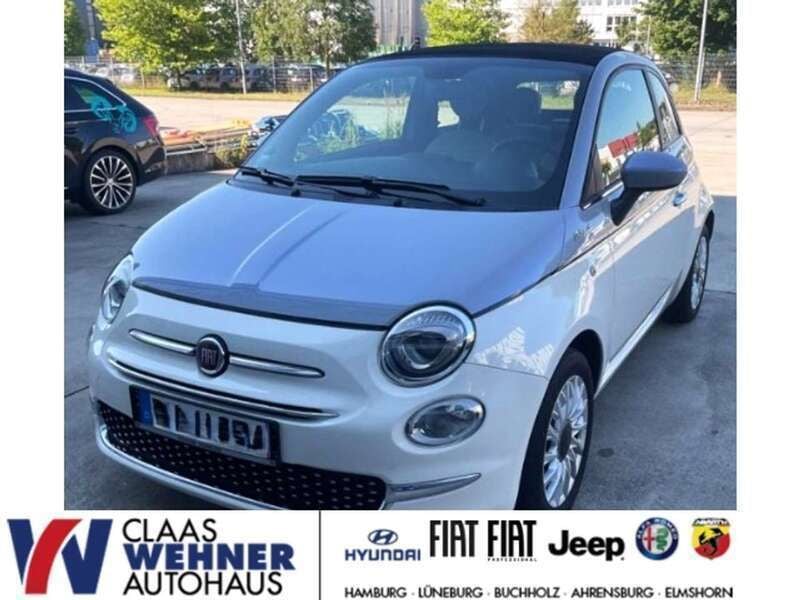 Weiss Gebraucht 2021 Fiat 500C Dolcevita Cabrio | 11.990 € (Guter Preis) - Bild 1/4