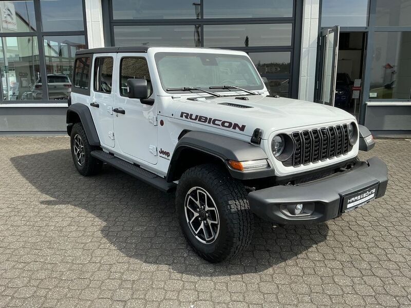 Weiß Gebraucht 2024 Jeep Wrangler Rubicon SUV | 54.990 € (Guter Preis) - Bild 1/4