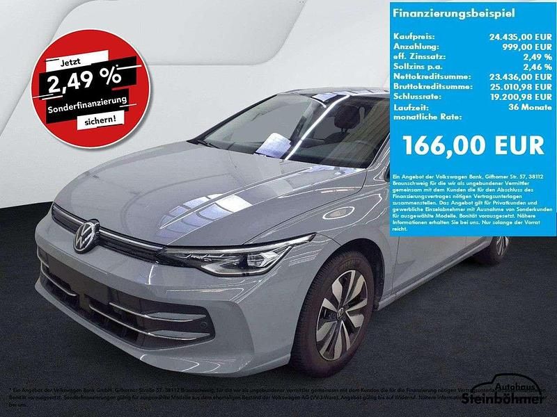 Mondsteingrau (grau) Gebraucht 2025 VW Golf VIII Goal Limousine | 24.435 € - Bild 1/4