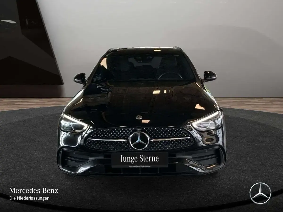 Gebraucht Mercedes C220 AMG 200 PS (147 kW) 2023 Schwarz Limousine