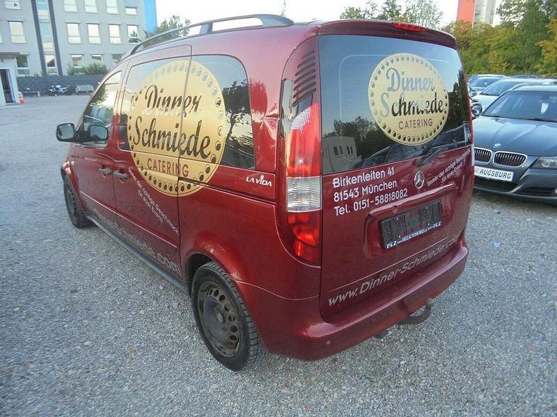 Gebraucht Mercedes Vaneo 125 PS (91 kW) 2003 Rot Van / Kleinbus
