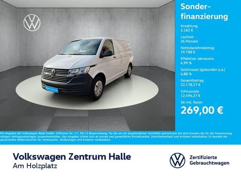 Candyweiß Gebraucht 2022 VW T6.1 Van | 24.970 € - Bild 1/4