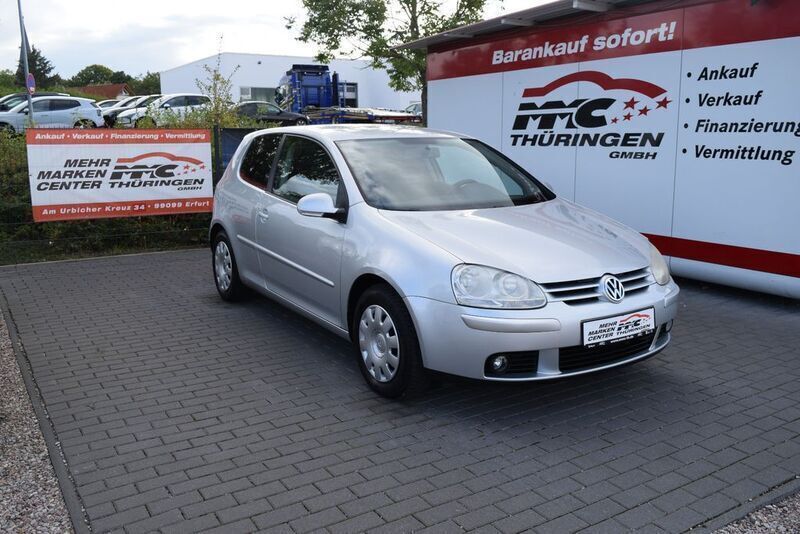 Reflexsilber metallic Gebraucht 2007 VW Golf V Limousine | 1.490 € (Superpreis) - Bild 1/4