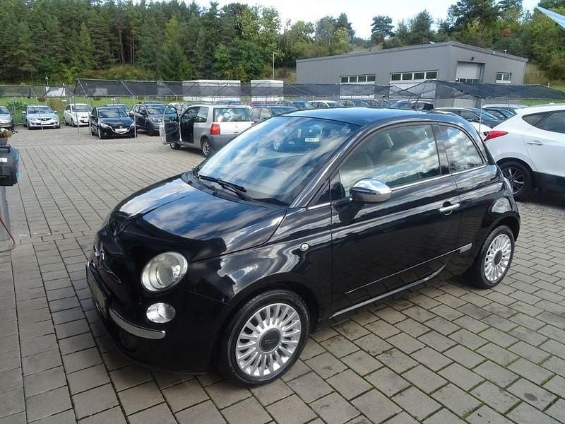 Schwarz Gebraucht 2012 Fiat 500 Lounge Limousine | 5.990 € (Fairer Preis) - Bild 1/4