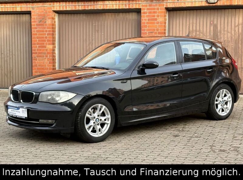 Schwarz Gebraucht 2008 BMW 118 Advantage Kleinwagen | 1.750 € (Guter Preis) - Bild 1/4