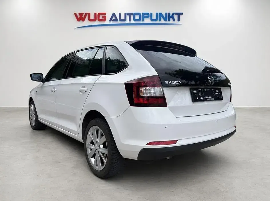 Gebraucht Skoda Rapid 86 PS (63 kW) 2014 Weiß Kleinwagen