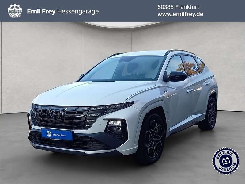 Weiß Gebraucht 2024 Hyundai Tucson N Line SUV | 35.650 € (Etwas zu teuer) - Bild 1/3