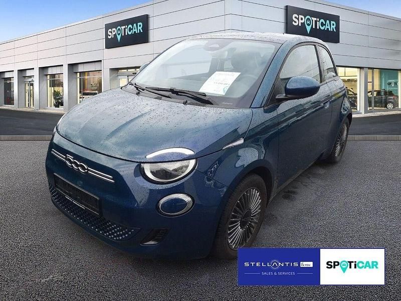 Grün Gebraucht 2021 Fiat 500e Icon Kleinwagen | 17.250 € (Fairer Preis) - Bild 1/4