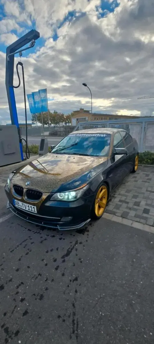 Używany BMW 535 286 KM (210 kW) 2007 Czarny Sedan/Limuzyna