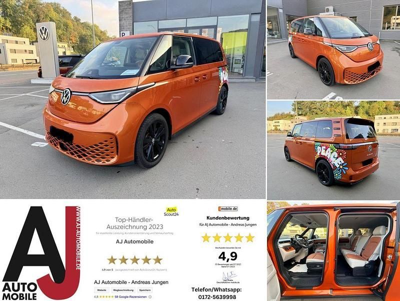 Energetic orange metallic Gebraucht 2022 VW ID. Buzz Pro Van / Kleinbus | 43.900 € (Teuer) - Bild 1/4