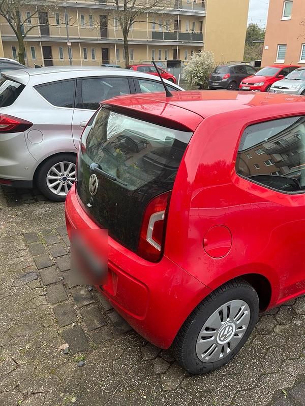 Gebraucht VW up! 60 PS (44 kW) 2015 Rot Kleinwagen