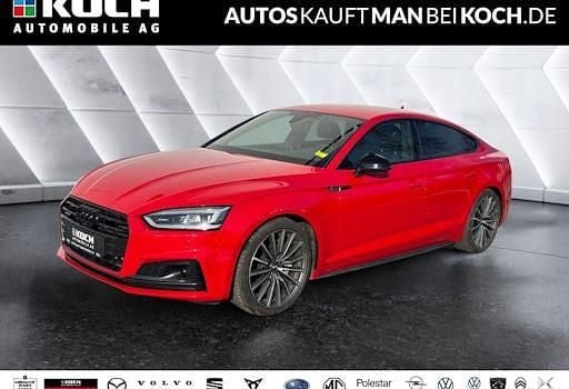 Gebraucht Audi A5 Sportback Black Edition 252 PS (185 kW) 2018 Rot Kleinwagen