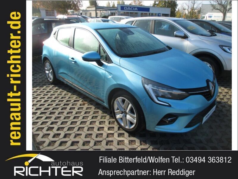 Gebraucht Renault Clio V Zen 91 PS (66 kW) 2021 Hell blau metallic Kleinwagen