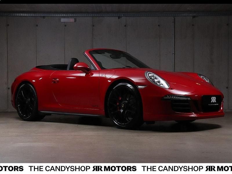 Rot Gebraucht 2015 Porsche 911 Carrera GTS Cabrio | 129.900 € (Etwas zu teuer) - Bild 1/4