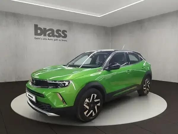 Matcha grün (metallic) Gebraucht 2022 Opel Mokka-e Elegance SUV | 17.950 € (Guter Preis) - Bild 1/4