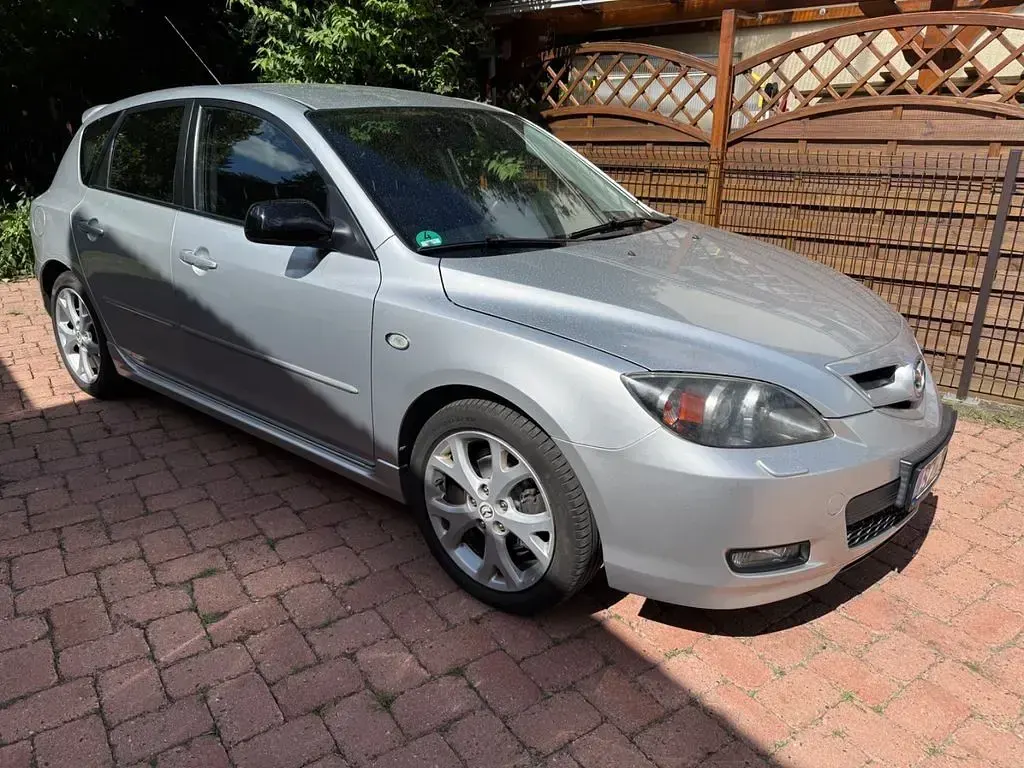 Gebraucht Mazda 3 Active Plus 105 PS (77 kW) 2008 Silber Limousine