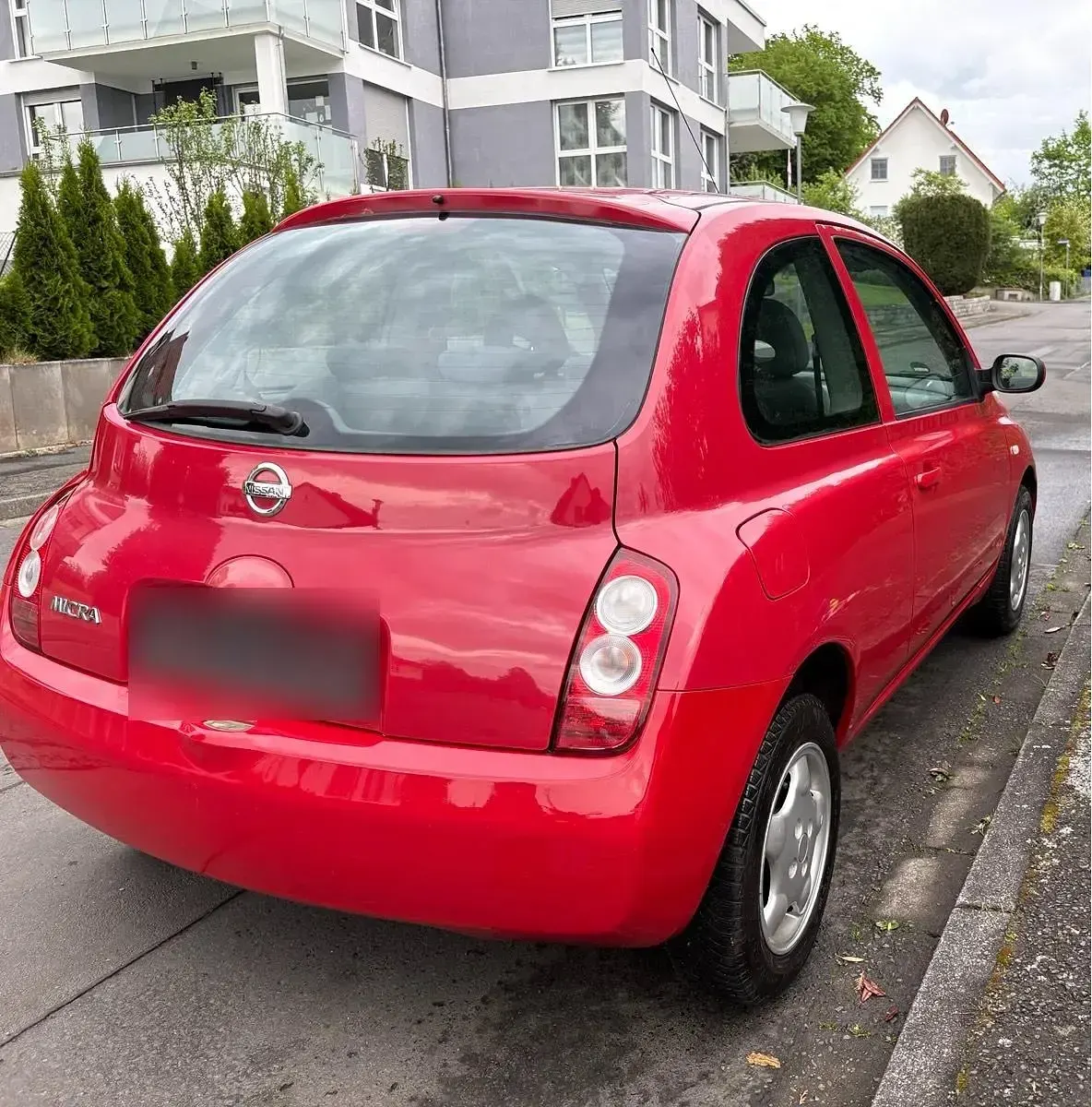 Gebraucht Nissan Micra 80 PS (58 kW) 2003 Rot Kleinwagen