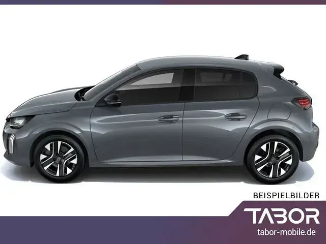 Neu Peugeot 208 Allure 101 PS (74 kW) 2025 Agueda gelb metallic Kleinwagen
