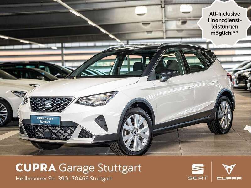 Weiß / magnetic grau Gebraucht 2022 Seat Arona Xperience SUV | 18.430 € (Guter Preis) - Bild 1/3