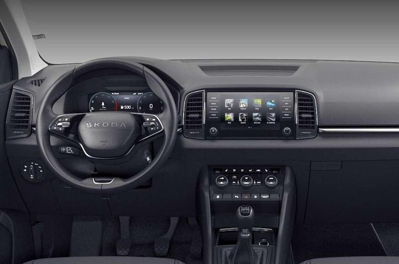 Neu Skoda Karoq Selection 150 PS (110 kW) 2025 Moonweiß perleffekt SUV