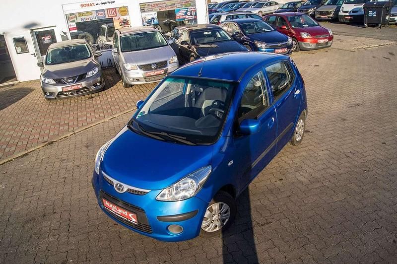 Gebraucht Hyundai i10 Classic 67 PS (49 kW) 2009 Blau Kleinwagen