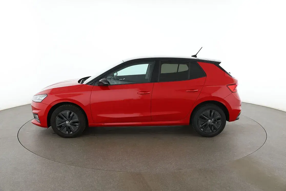 Gebraucht Skoda Fabia Ambition 2022 Rot Kleinwagen