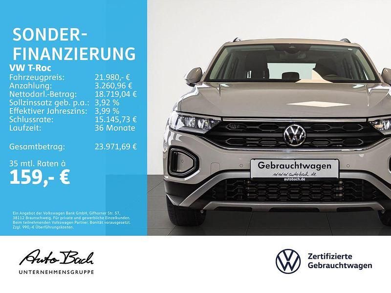 Gebraucht VW T-Roc Move 110 PS (80 kW) 2024 Grau SUV