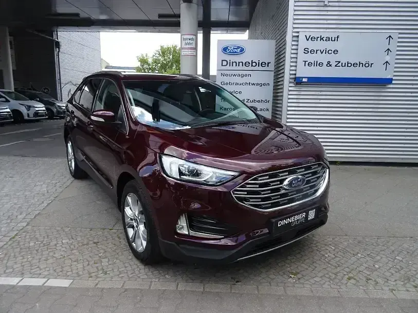 Gebraucht Ford Edge Titanium 238 PS (175 kW) 2019 Kirschrot metallic SUV