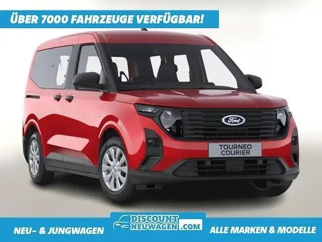 Fantastic red metallic Neu 2025 Ford Tourneo Courier Trend Van / Kleinbus | 24.825 € (Superpreis) - Bild 1/4