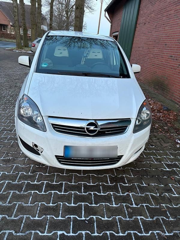 Gebraucht Opel Zafira 110 PS (80 kW) 2011 Weiß Van / Kleinbus