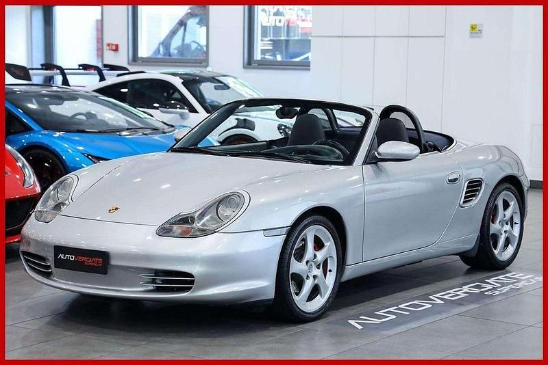 Silber Gebraucht 2004 Porsche Boxster Cabrio | 23.500 € - Bild 1/4