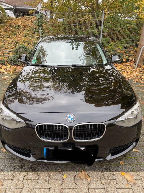 Schwarz Gebraucht 2014 BMW 116 Sport Line Kleinwagen | 6.200 € (Guter Preis) - Bild 1/4