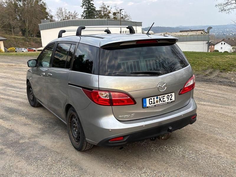 Gebraucht Mazda 5 Prime-Line 116 PS (85 kW) 2013 Grau Van / Kleinbus