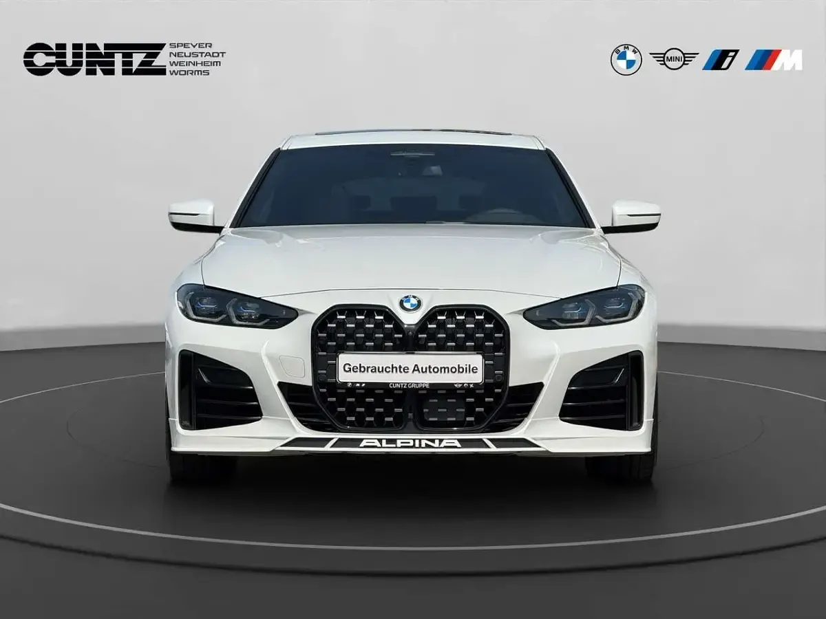 Gebraucht Alpina D4 355 PS (261 kW) 2022 Weiß Coupé
