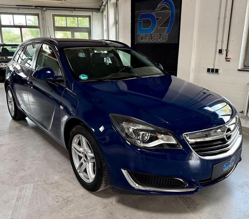 Blau Gebraucht 2015 Opel Insignia Selection Kombi | 4.499 € (Superpreis) - Bild 1/4
