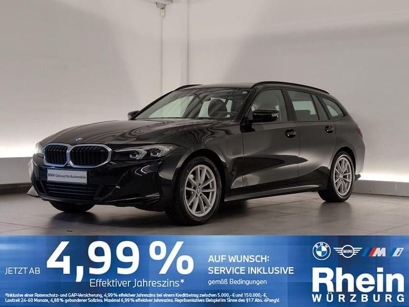 Schwarz Gebraucht 2023 BMW 318 Kombi | 27.140 € (Guter Preis) - Bild 1/4