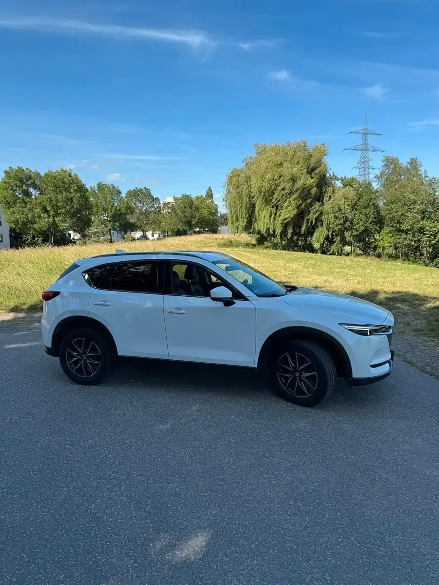 Gebraucht Mazda CX-5 194 PS (142 kW) 2018 Weiß SUV