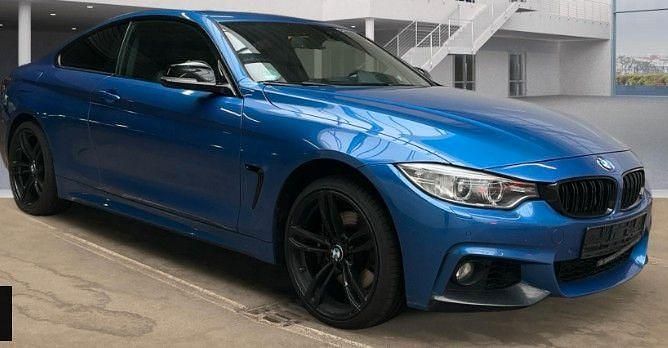 Blau Gebraucht 2014 BMW 435 Sport Line Coupé | 18.600 € (Guter Preis) - Bild 1/3
