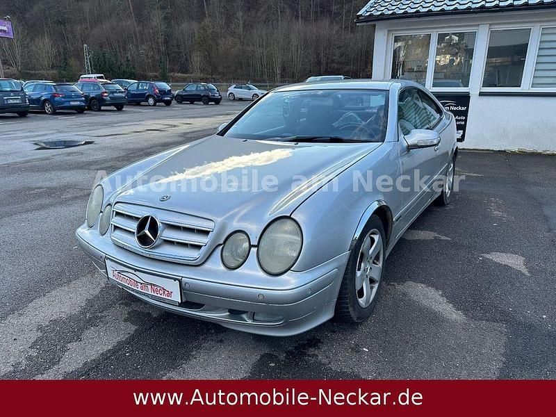 Silber Gebraucht 2000 Mercedes CLK200 Avantgarde Coupé | 1.750 € (Superpreis) - Bild 1/4