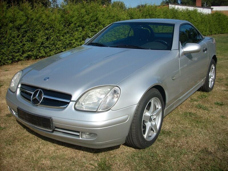 Silber Gebraucht 1998 Mercedes SLK200 Cabrio | 2.300 € (Superpreis) - Bild 1/4