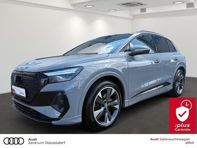 Kieselgrau Gebraucht 2022 Audi Q4 e-tron S-Line SUV | 24.900 € (Superpreis) - Bild 1/3