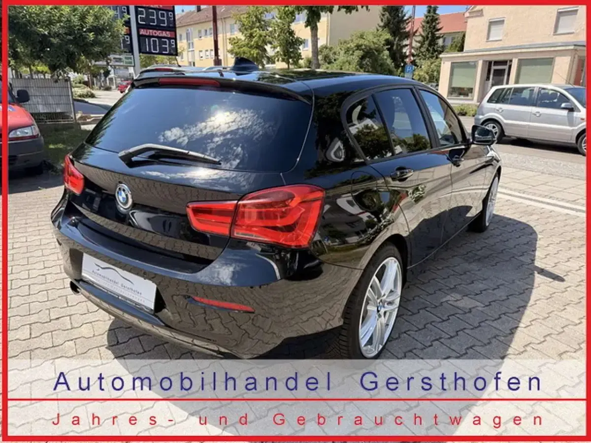 Gebraucht BMW 118 Advantage 136 PS (100 kW) 2016 Schwarz Kleinwagen