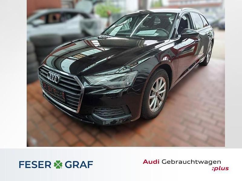 Brillantschwarz Gebraucht 2022 Audi A6 Premium Kombi | 27.480 € (Guter Preis) - Bild 1/4