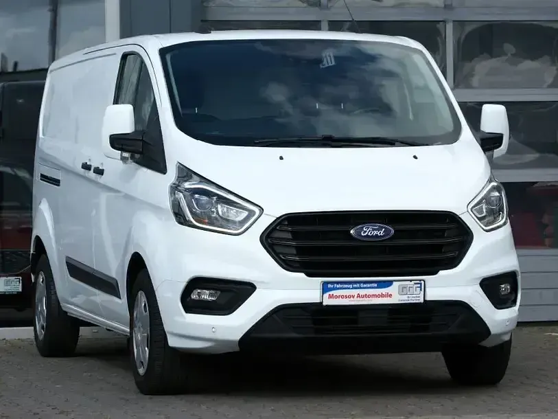 Occasion Ford Transit Custom Trend 131 ch (96 kW) 2022 Blanc Pick-up
