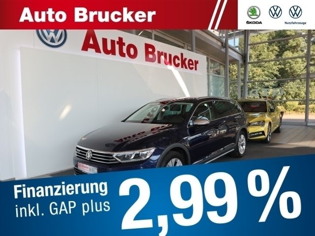 Atlantik blue metallic Gebraucht 2019 VW Passat Alltrack S Kombi | 22.916 € (Fairer Preis) - Bild 1/4